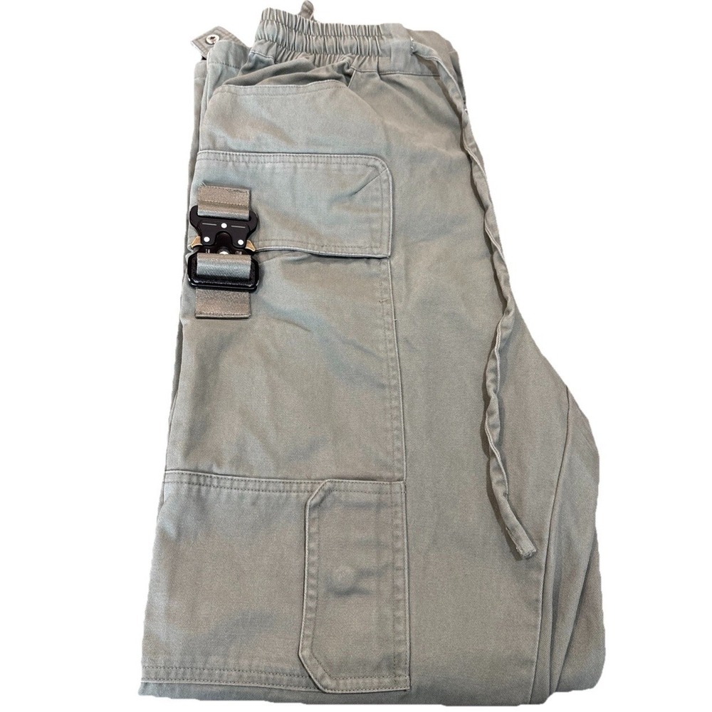 Nova‎ Men Sage 28-31 Cotton Twill Cargo Pants Tactical Cobra Buckle Med Men's